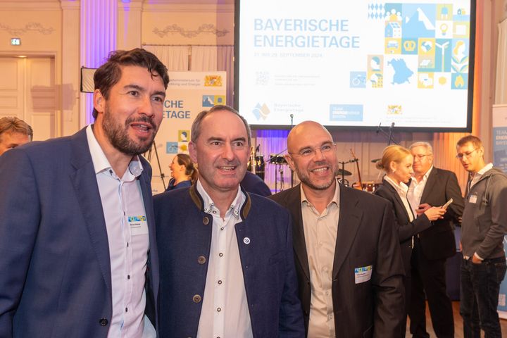 Impressionen des Staatsempfangs anlässlich der Bayerischen Energietage 2024.