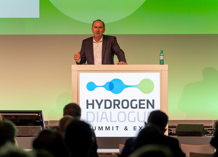 Impressionen de Eröffnung des HYDROGEN DIALOGUE 2024.