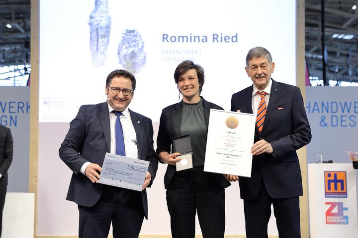 Impressionen der Verleihung der Staatspreise im Rahmen der IHM 2025.