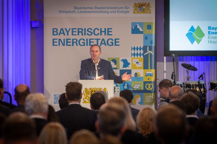 Impressionen des Staatsempfangs anlässlich der Bayerischen Energietage 2024.