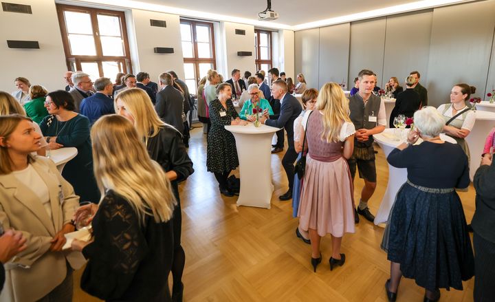 Impressionen der Preisverleihung des Stadtmarketingpreis Bayern 2024.