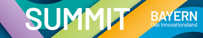 Schmuckbild: verschiedenfarbiger Hintergrund mit Text "Summit"