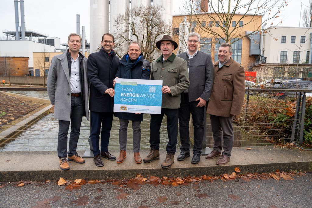 Das Leuchtturmprojekt zur Flussthermie der Stadtwerke Rosenheim ist neuer Gestalter im Team Energiewende Bayern.