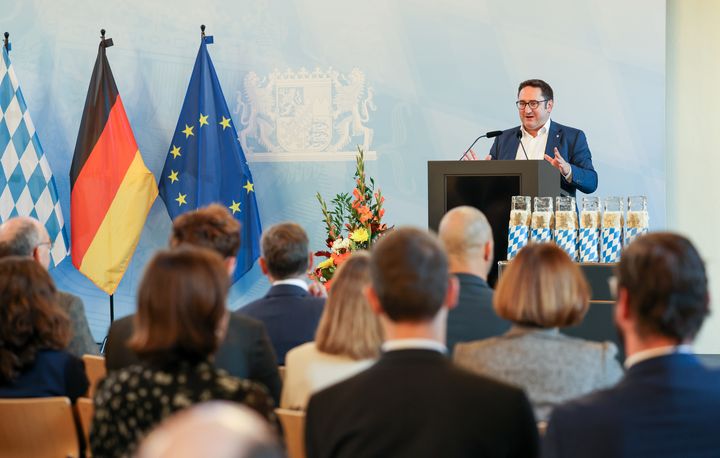 Impressionen der Preisverleihung des Stadtmarketingpreis Bayern 2024.