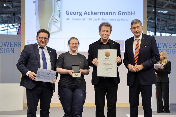 Impressionen der Verleihung der Staatspreise im Rahmen der IHM 2025.