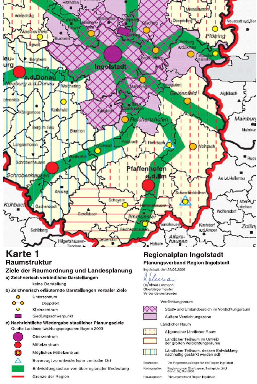 Beispiel Regionalkarte: Ingolstadt Beispiel Regionalkarte Ingolstadt