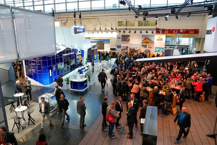 Impressionen des Rundganges der Messe BAU 2025.