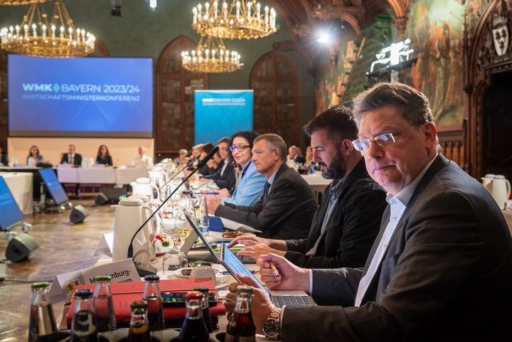 Impressionen der Wirtschaftsministerkonferenz 2024 in Landshut.