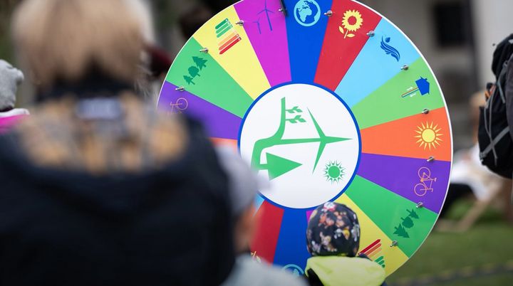 ZukunftBioökonomieBayern auf dem Zamanand-Festival 2024.