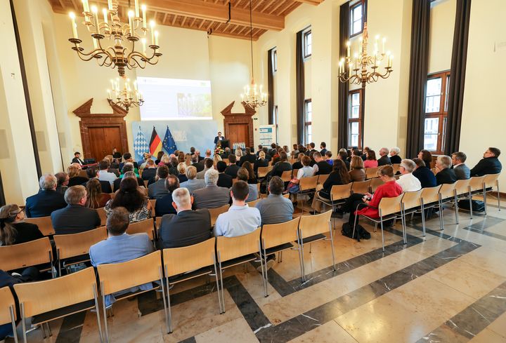 Impressionen der Preisverleihung des Stadtmarketingpreis Bayern 2024.