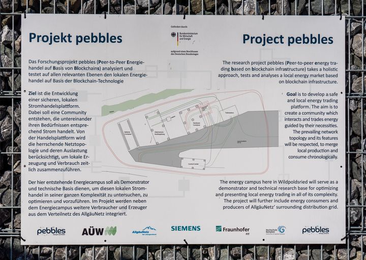 Das Forschungsprojekt "pebbles" ist Gestalter im Team Energiewende Bayern