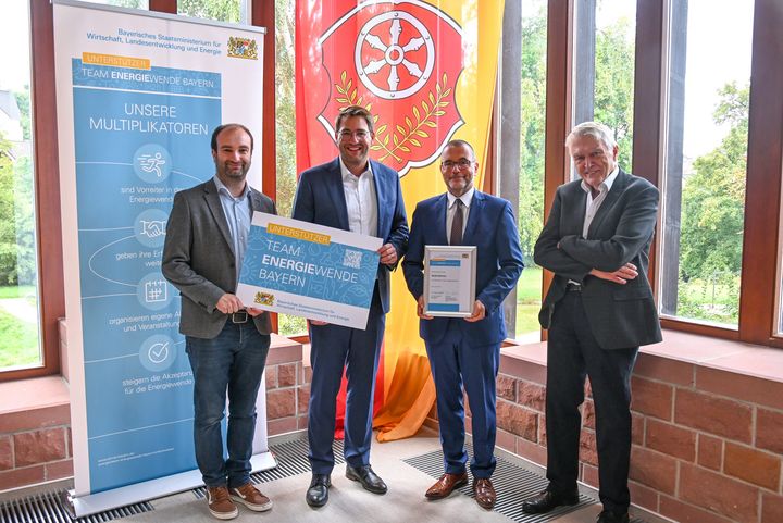 Die Stadt Alzenau wird Unterstützer im Team Energiewende Bayern.