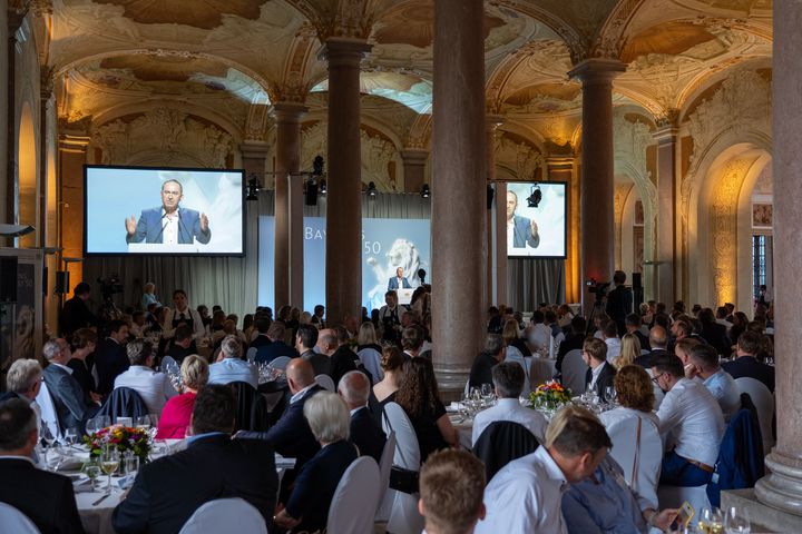 Preisverleihung in Schloss Schleißheim (Foto: StMWi/E. Neureuther)