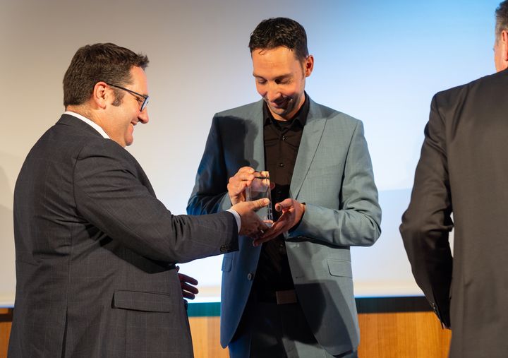 Impressionen der Verleihung des Exportpreis Bayern 2024.