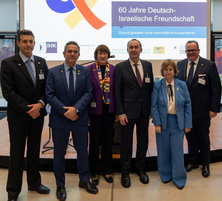 Impressionen der Veranstaltung „60 Jahre Deutsch-Israelische Freundschaft“.